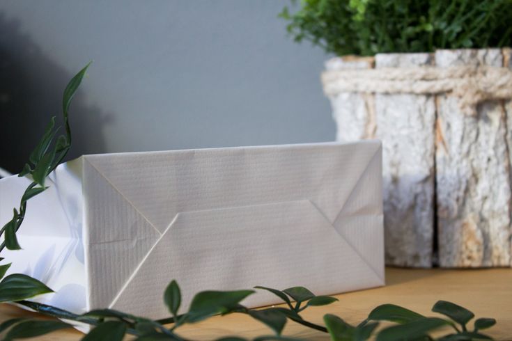 Torba papierowa ECO prestige 240x90x320mm Biała