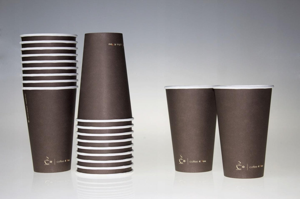 Kubeczki papierowe 400ml 50szt. COFFEE FOR YOU