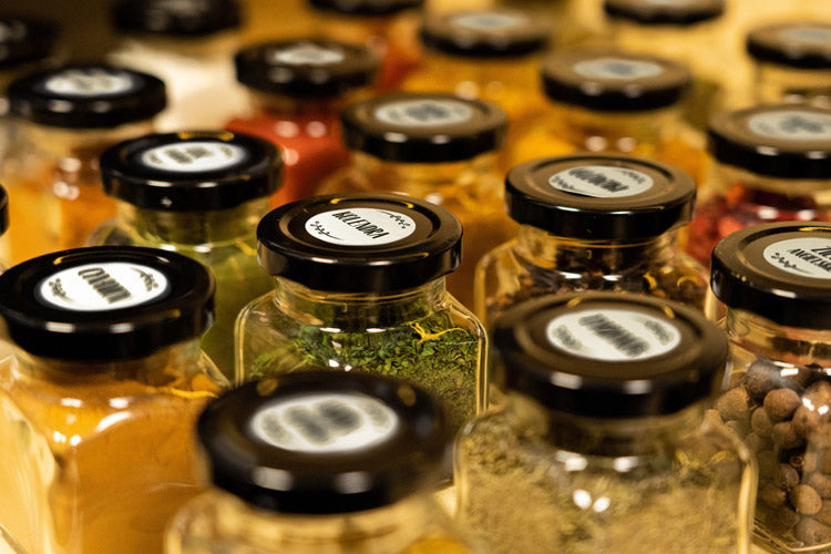 Naklejki na przyprawy Biały 200szt.