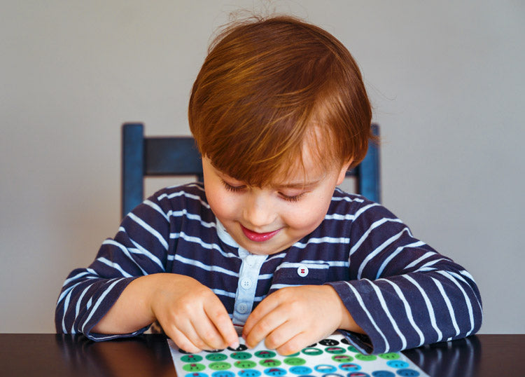 Naklejki motywacyjne BUŹKI 108szt.