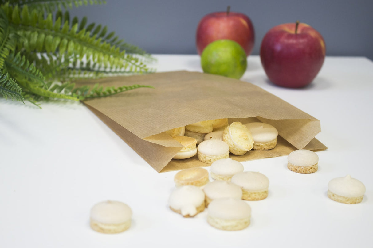 Torba Fałdowa 180x340mm Brązowa 1000szt.