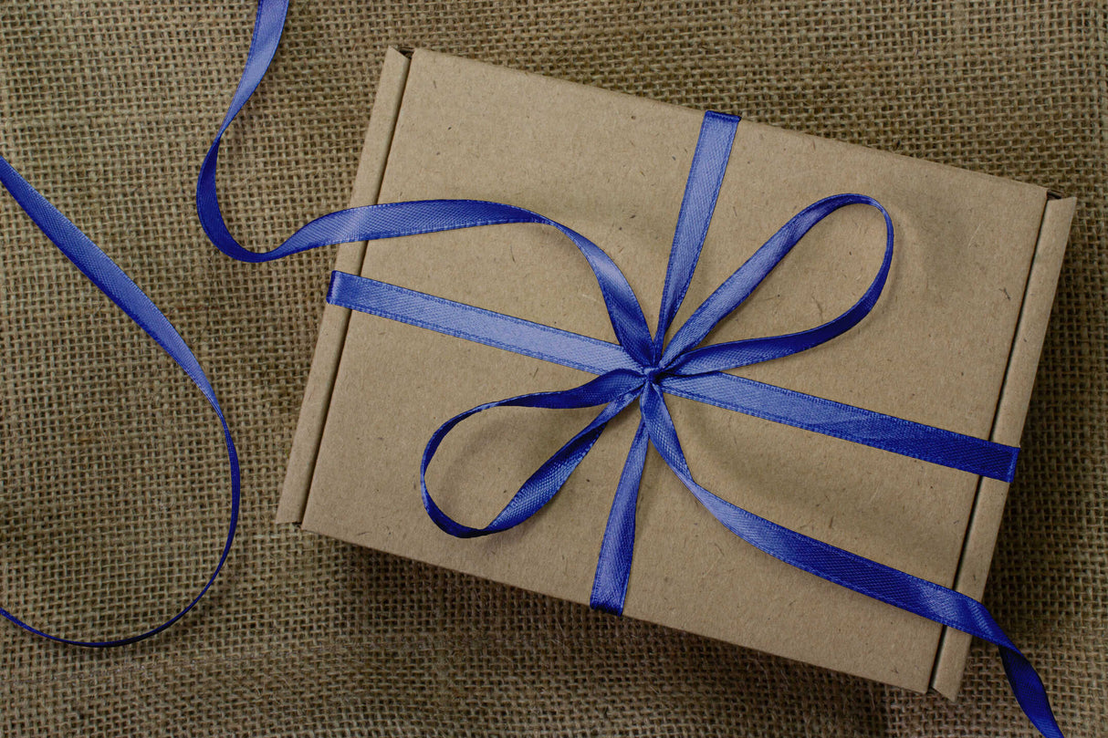 Tasiemka satynowa NIEBIESKI 6mm