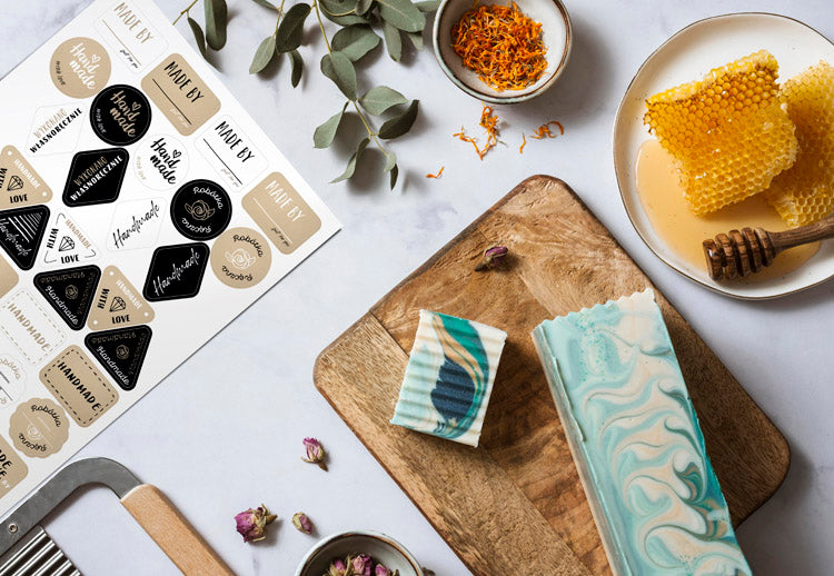 Naklejki dekoracyjne Handmade 34szt.