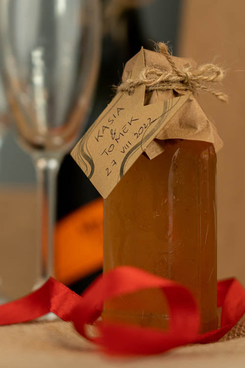 Winietki bileciki do prezentów FALE LINIE 10szt.