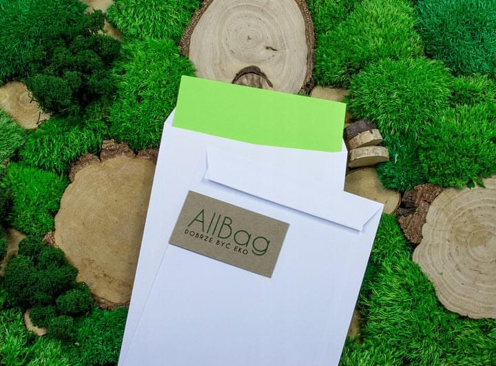 Koperty białe C5 - 500 sztuk samoklejące