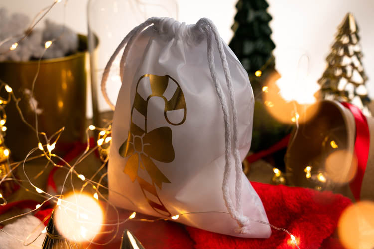 Woreczek poliestrowy 16x21cm Laska Złota