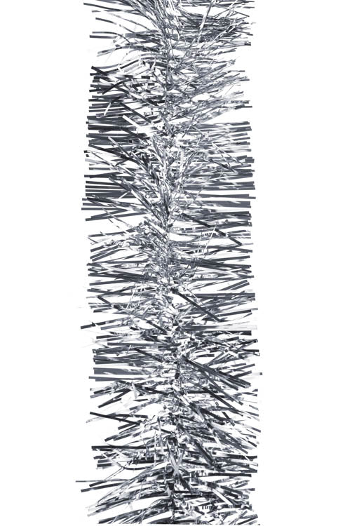 Łańcuch girlanda na choinkę SREBRNY 2m