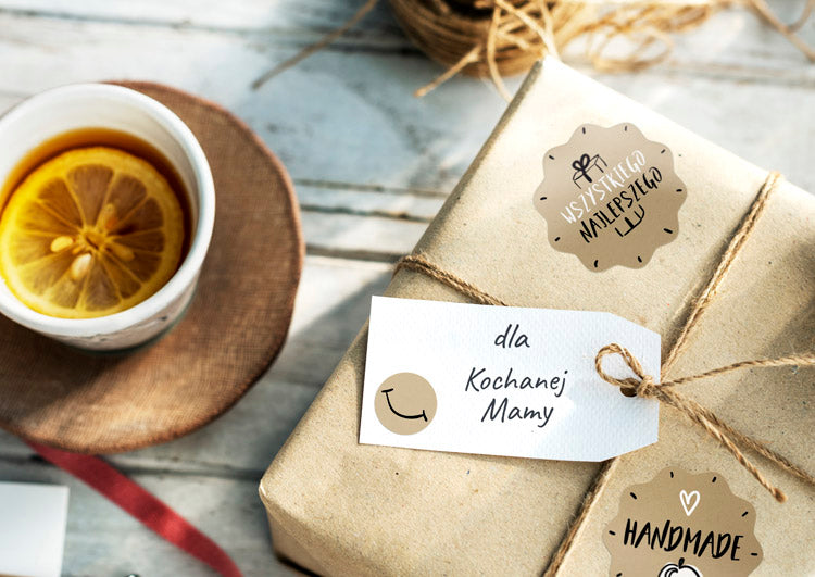 Naklejki dekoracyjne handmade 39szt.