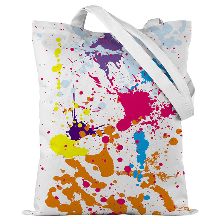 Torba bawełniana 350x450mm ROZBRYZGANA FARBA