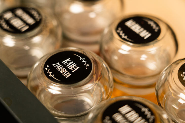 Słoiki na przyprawy 150ml 24 sztuki+ 200 naklejek+ czerpak+EBOOK