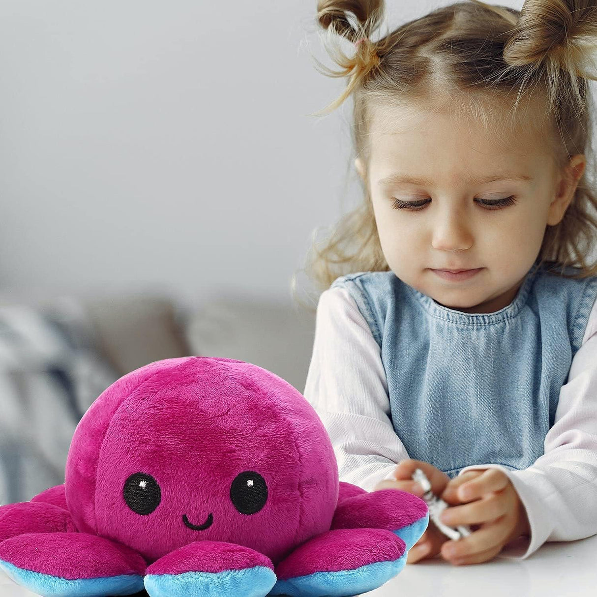 Zabawka pluszak ośmiornica 2w1