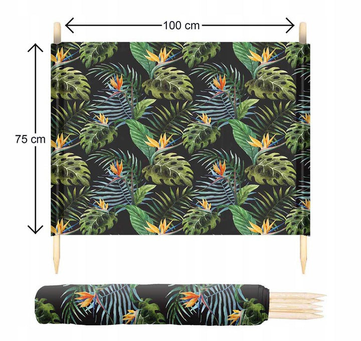 Parawan plażowy 3M MONSTERA