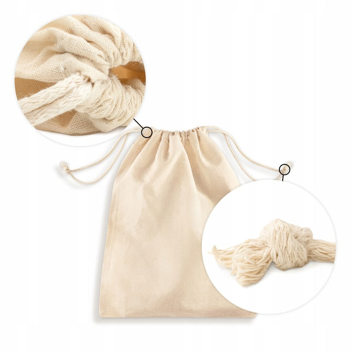 Worek bawełniany 200x300mm Ecru