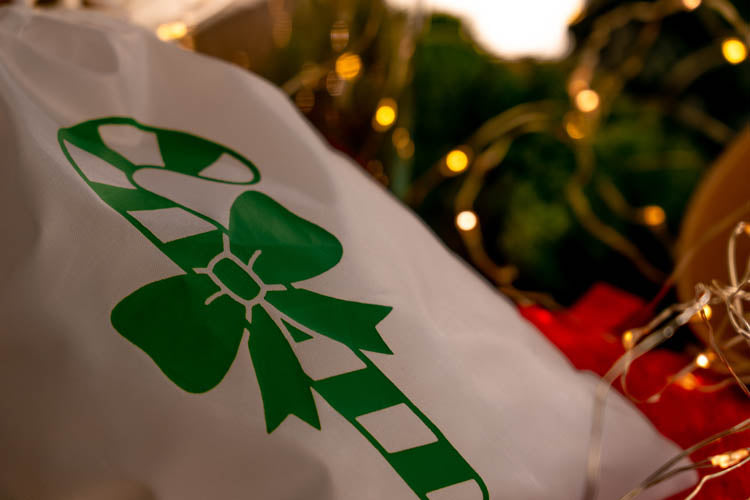 Woreczek poliestrowy 16x21cm Laska zielona