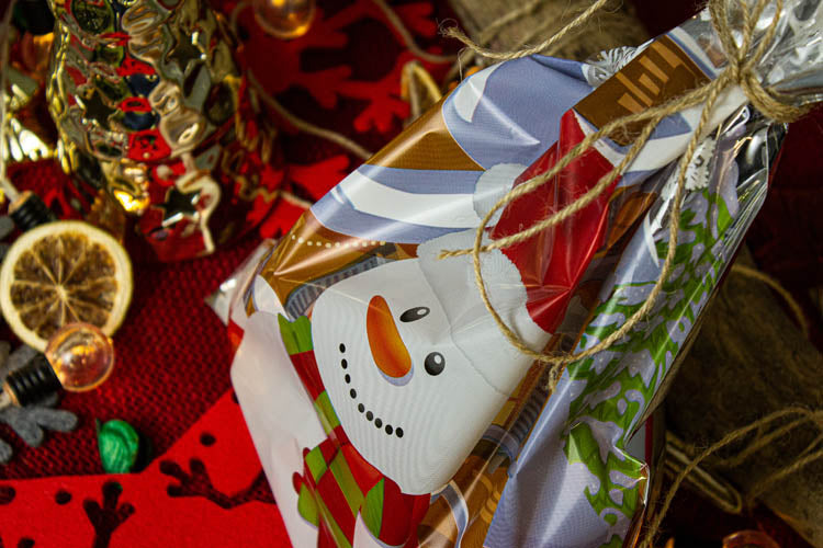 Worki celofanowe świąteczne folijki BAŁWAN 250x400mm 10szt.