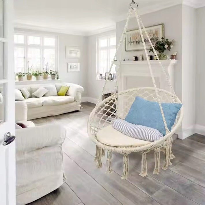 BOCIANIE GNIAZDO BOHO + PODUSZKA BAWEŁNIANA