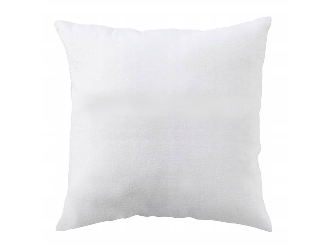 Dekoracyjna Poduszka Bawełniana Biała 25x25cm 220g