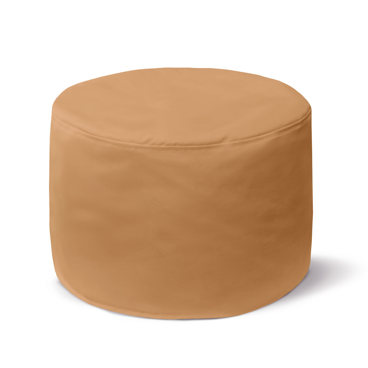 Pufa Okrągła Podnóżek RÓŻNE KOLORY Beżowy