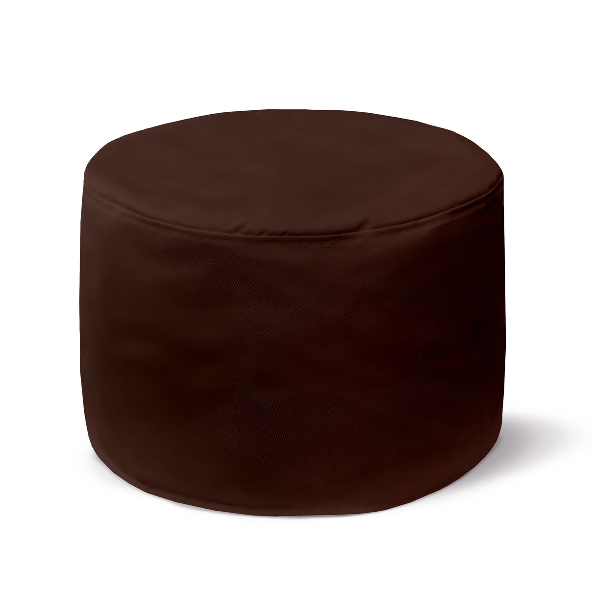 Pufa Okrągła Podnóżek RÓŻNE KOLORY Brązowy