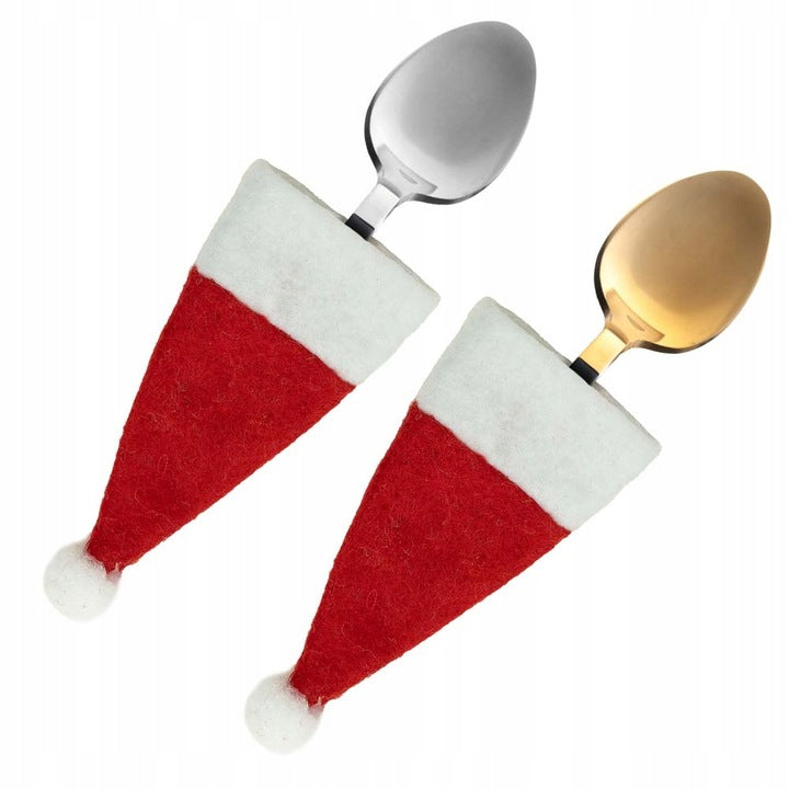 Dekoracyjne CZAPKI MIKOŁAJA 10szt.