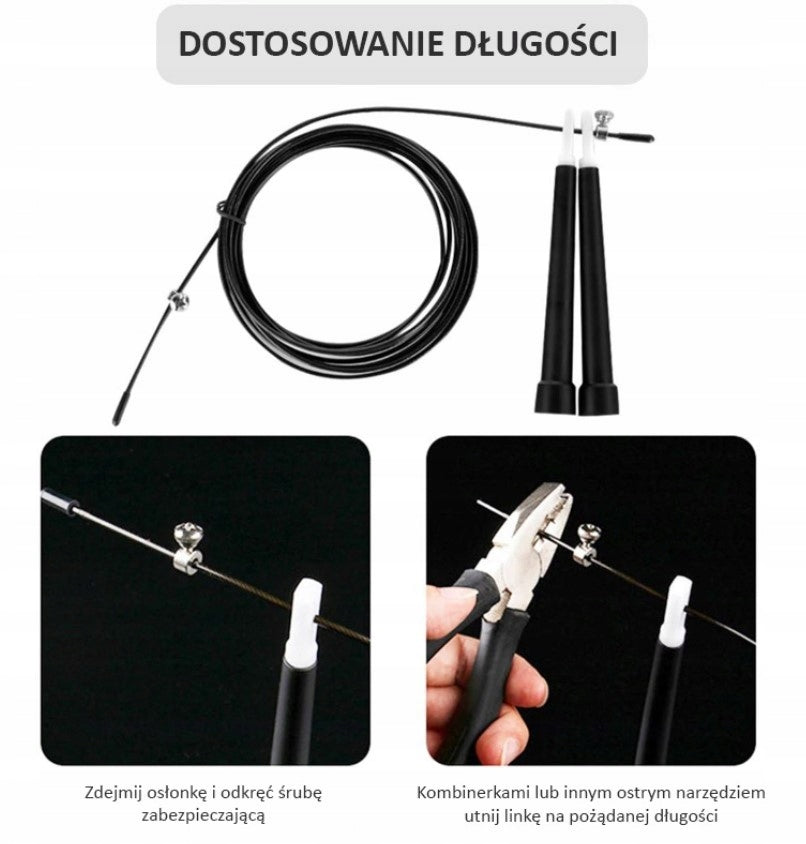 Gumowa skakanka crossfit 300cm