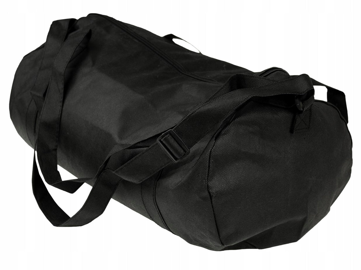 Torba Sportowa Czarna 50x25cm