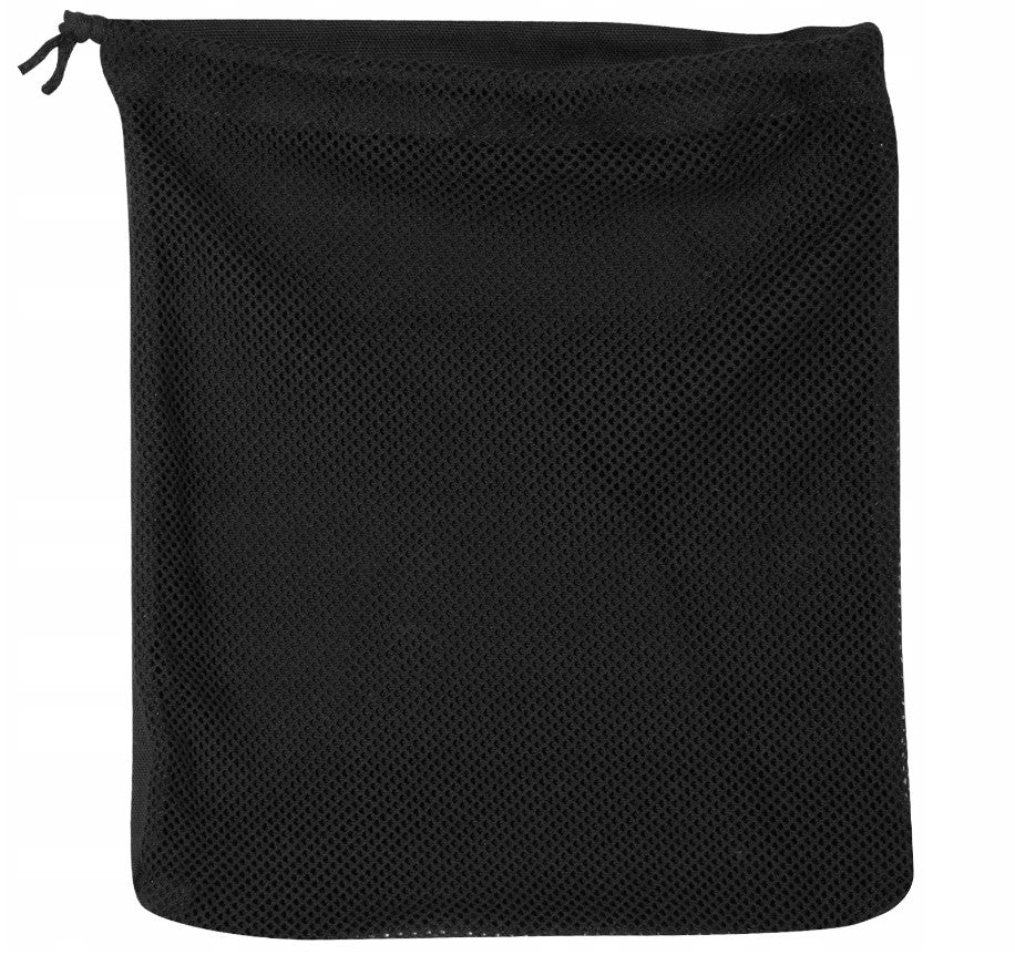 Worek z siatki bawełnianej 150x200mm Czarny