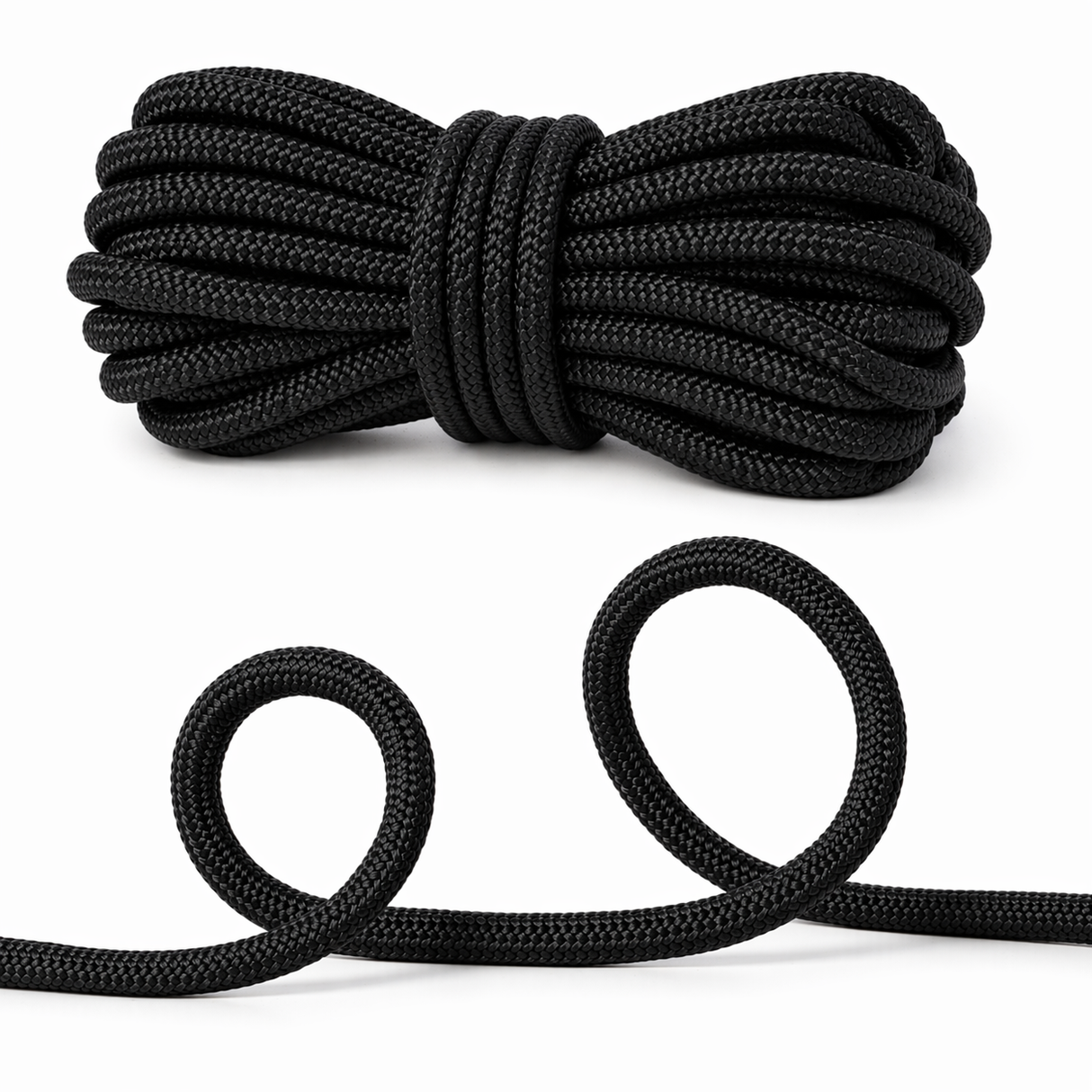 Sznur polipropylenowy 10 mm Czarny
