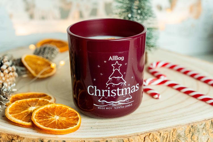 Świeca sojowa zapachowa Christmas