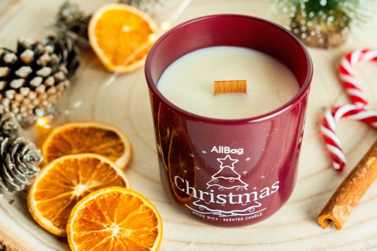 Świeca sojowa zapachowa Christmas