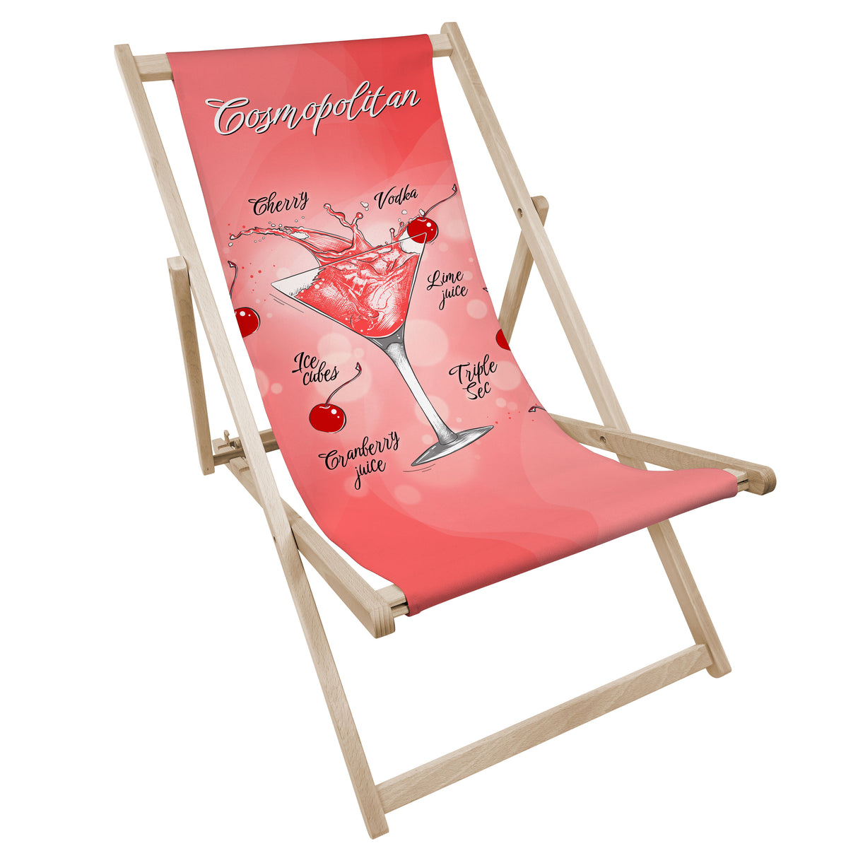 Leżak drewniany COSMOPOLITAN