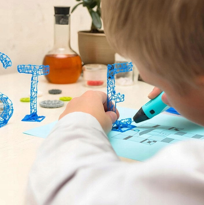 Zestaw Długopis Drukarka 3D Pen z Wkładami - 200 Metrów