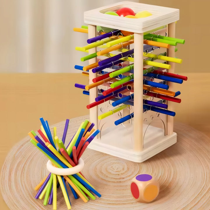 Drewniana gra edukacyjna 3+