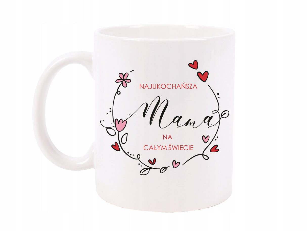 KUBEK prezent na Dzień Matki - Najukochańsza mama na całym świecie