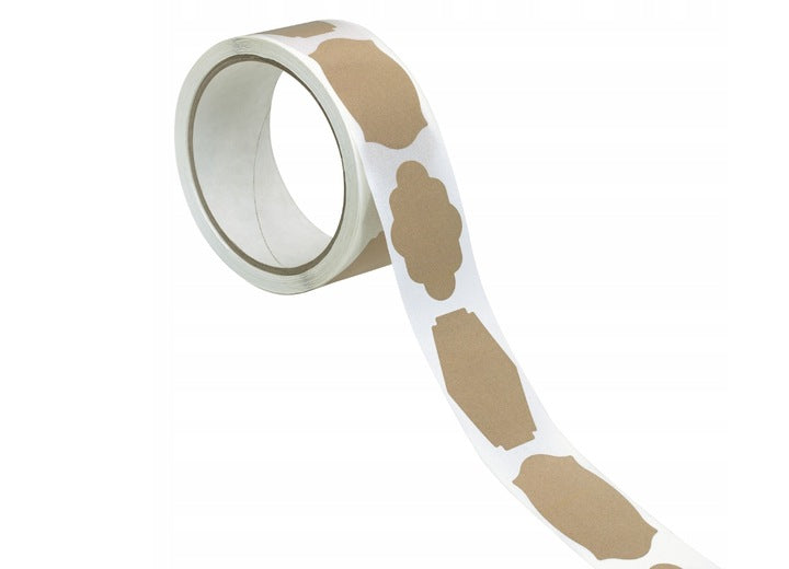 Etykiety naklejki na przyprawy puste samoprzylepne 300 szt.