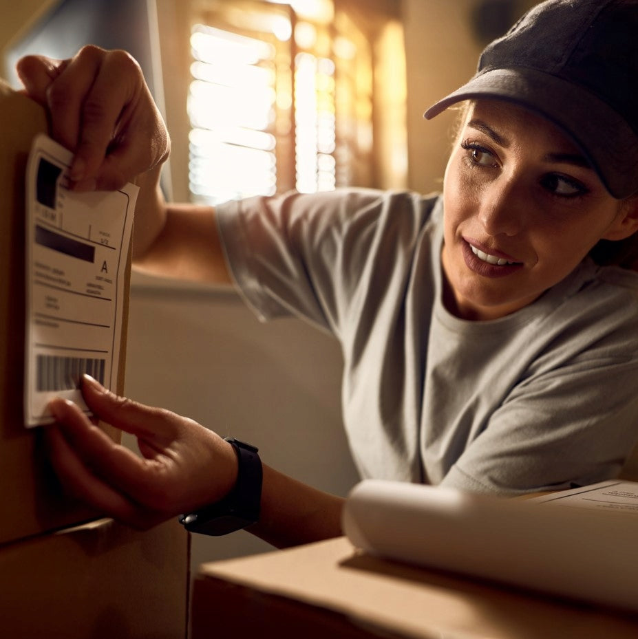 Etykiety Termiczne Białe 100x150mm 500szt Allbag