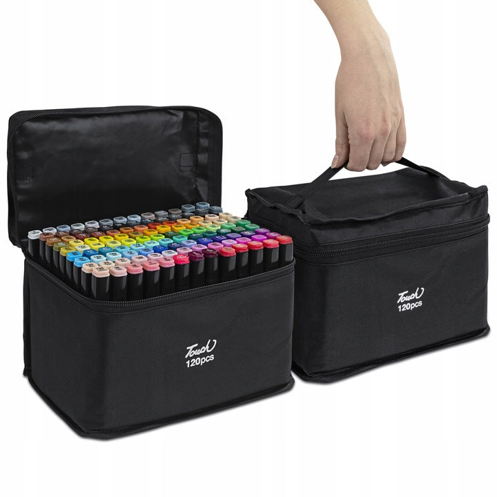 Flamastry markery zestaw 120szt.