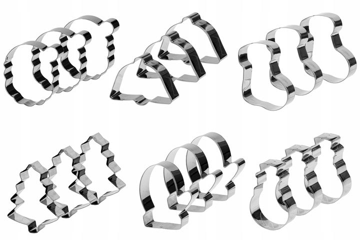 Foremki świąteczne Wykrawacze do pierników