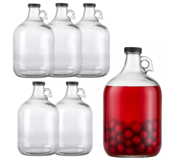 Szklany gąsior z zakrętką 3,57 L