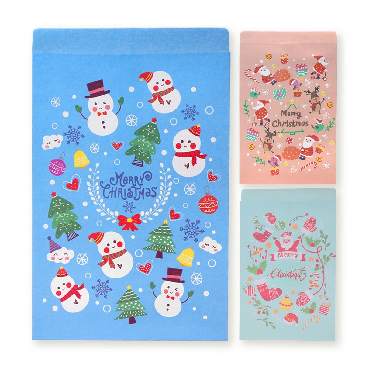 Pastelowy kalendarz adwentowy Merry Christmas