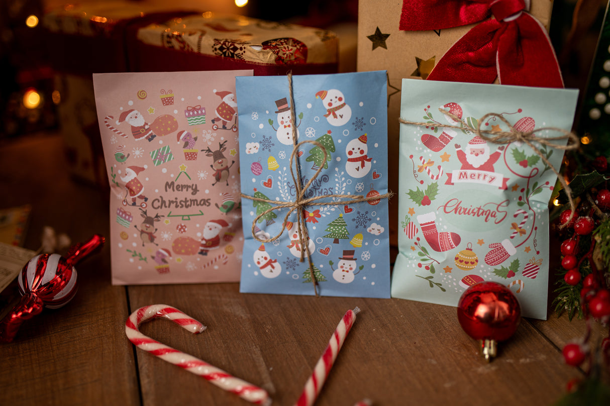 Pastelowy kalendarz adwentowy Merry Christmas