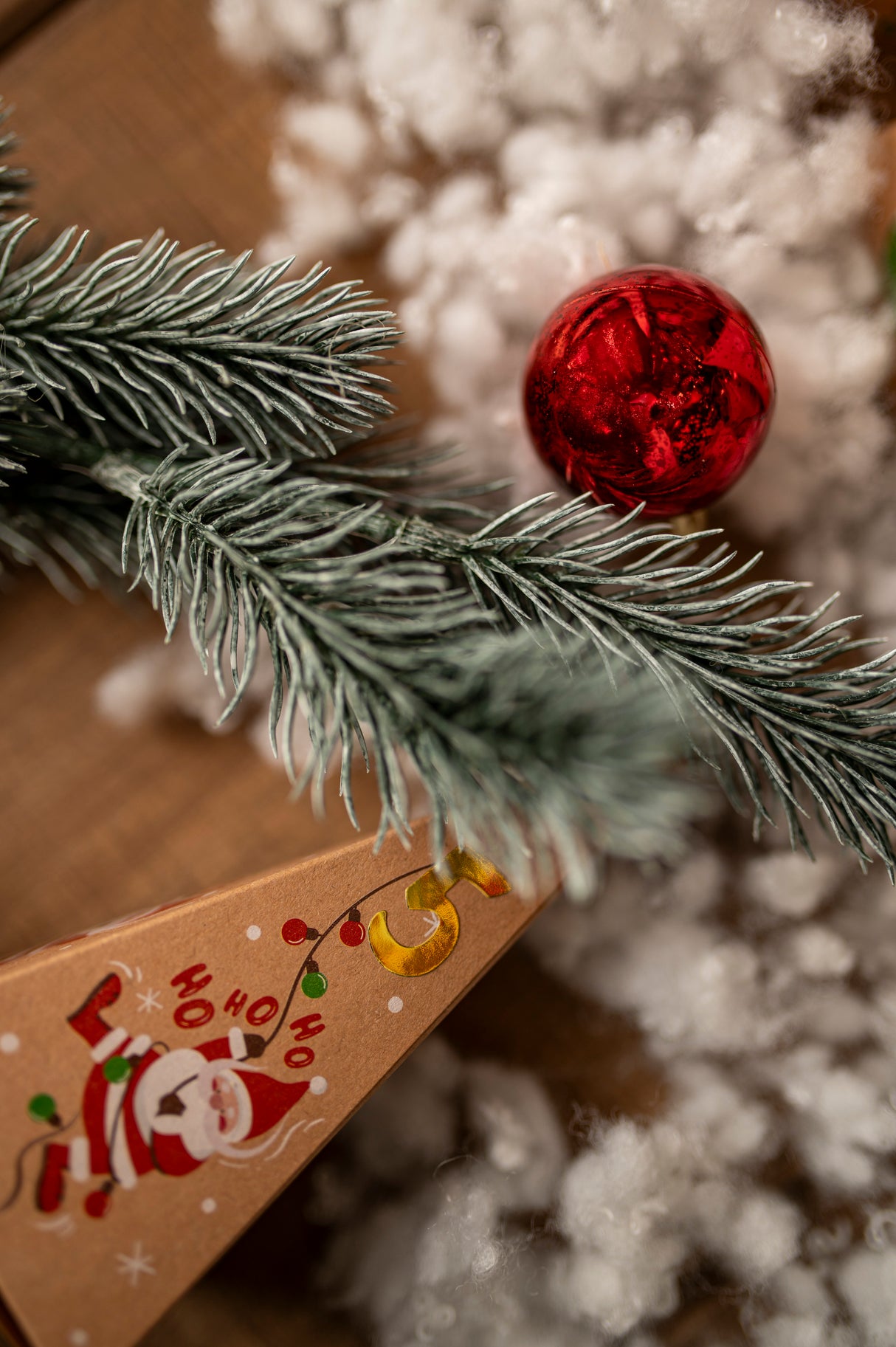 Pudełkowy kalendarz adwentowy 3D Domek