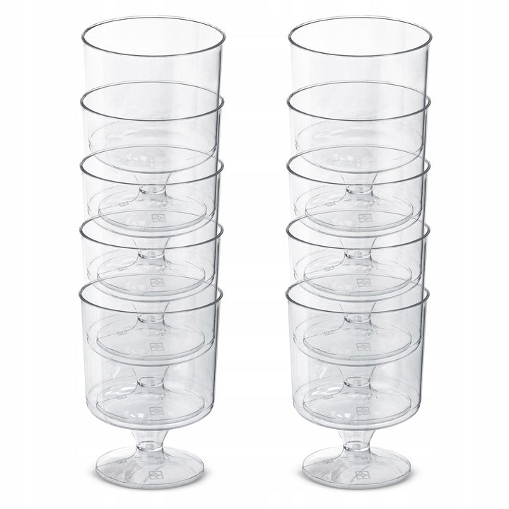 Kieliszki pucharki do deserów 150ml 10szt.