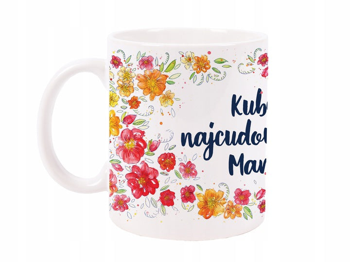 KUBEK prezent na Dzień Matki - Kubek najcudowniejszej mamy