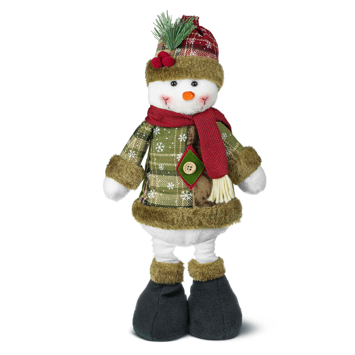 Dekoracyjna figurka Świąteczny bałwan regulowana