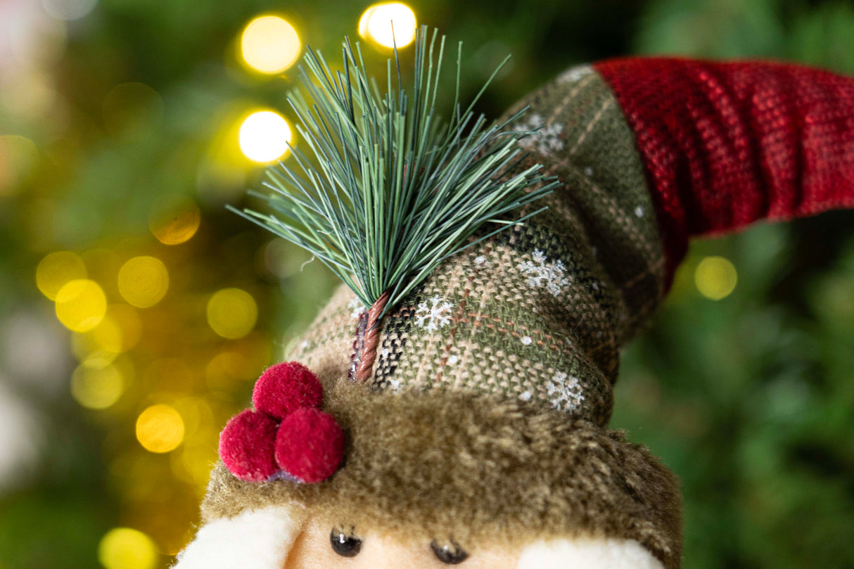 Dekoracyjna figurka Święty Mikołaj regulowana