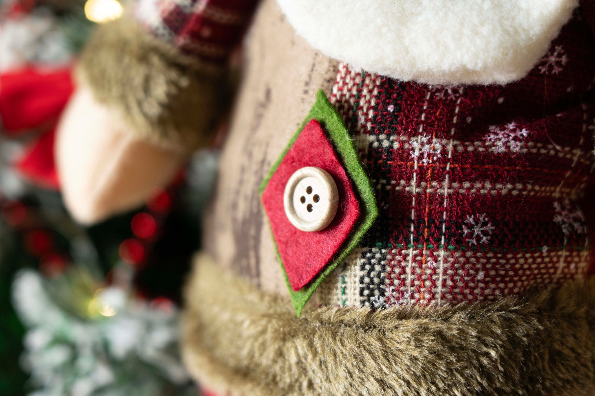 Dekoracyjna figurka Święty Mikołaj regulowana