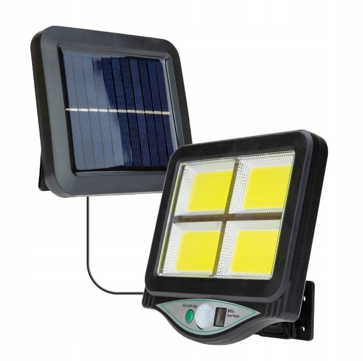 Lampa solarna czujnik ruchu zmierzchu + panel