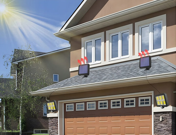 Lampa solarna LED czujnik ruchu