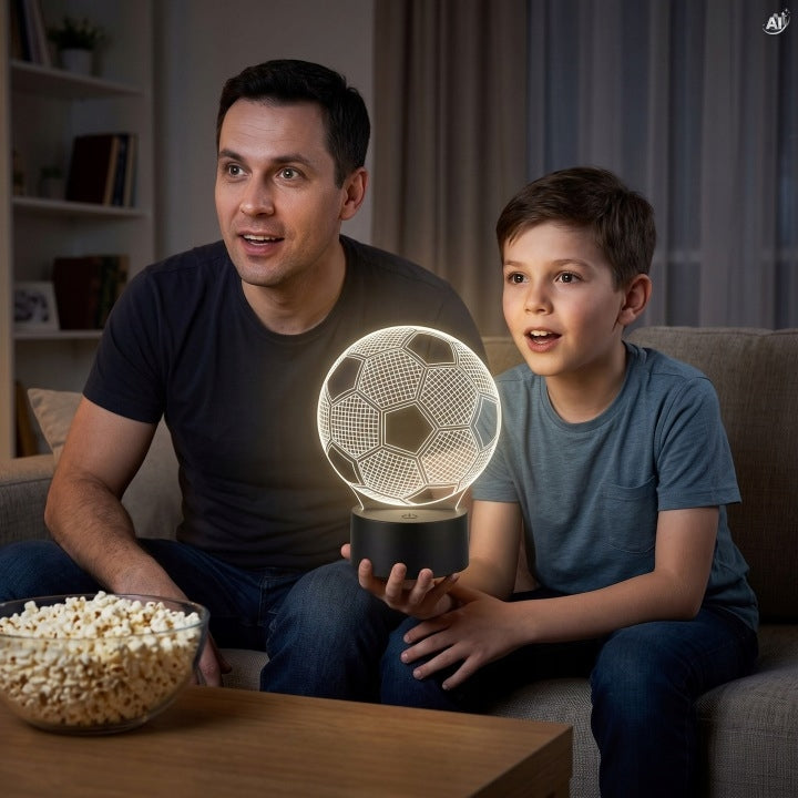 Lampka LED 3D z motywem